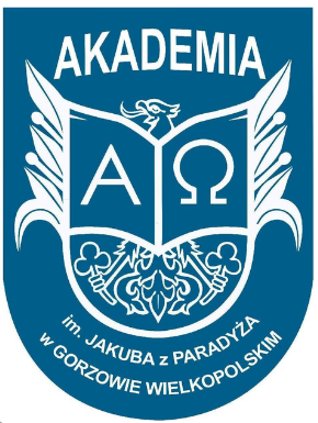 Logo Akademii im. Jakuba z Paradyża w Gorzowie Wielkopolskim